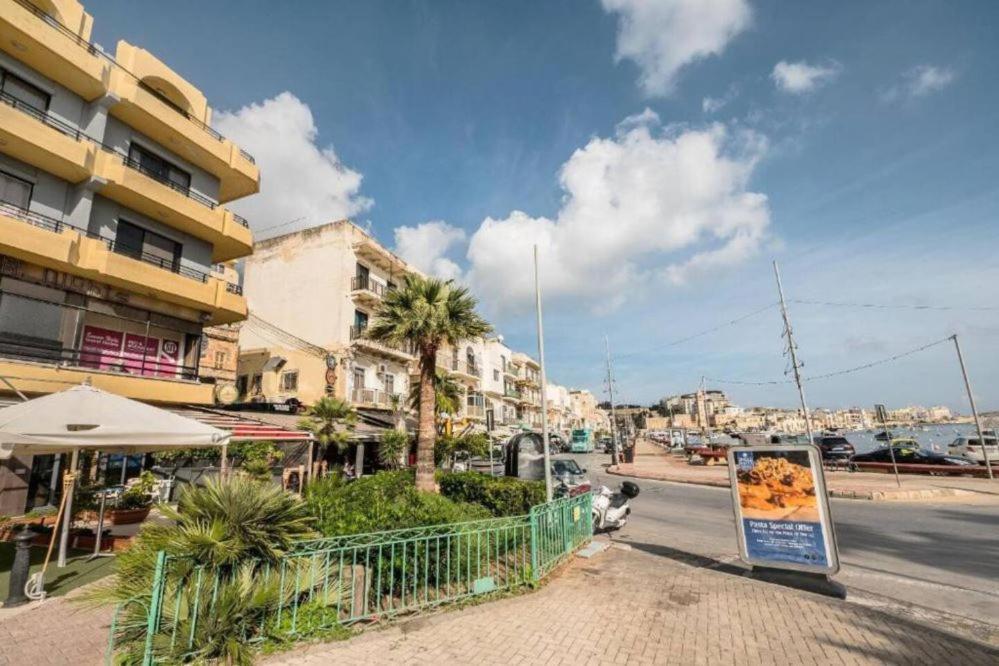 Sea View 2 Bedroom Apartment Marsaskala Eksteriør bilde