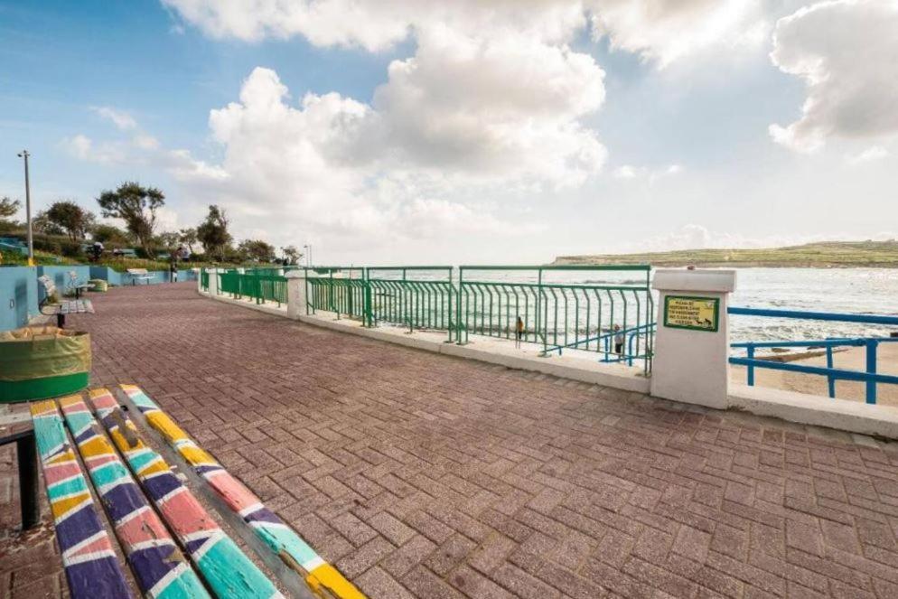 Sea View 2 Bedroom Apartment Marsaskala Eksteriør bilde
