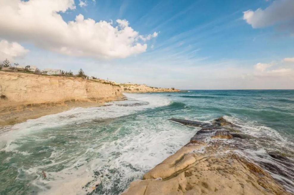 Sea View 2 Bedroom Apartment Marsaskala Eksteriør bilde