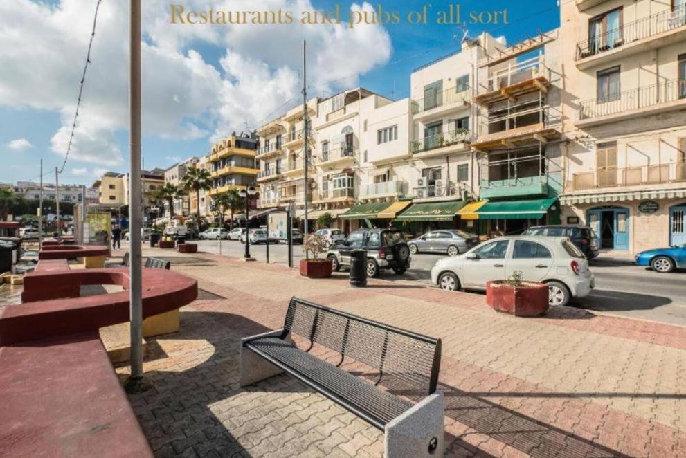 Sea View 2 Bedroom Apartment Marsaskala Eksteriør bilde
